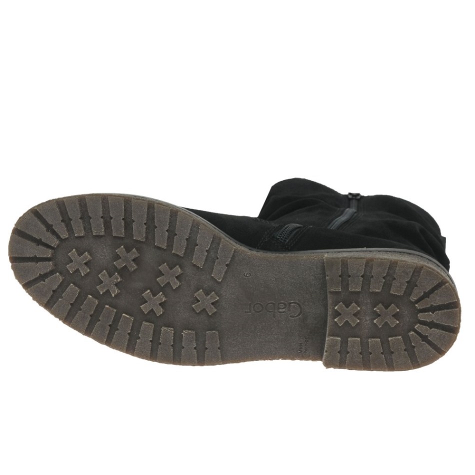 Gabor Daim Noir | Bottines Femme Mya Exclusives